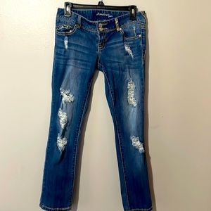 Ankle Cropped Jeans